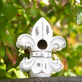 Fleur De Lis Birdhouse