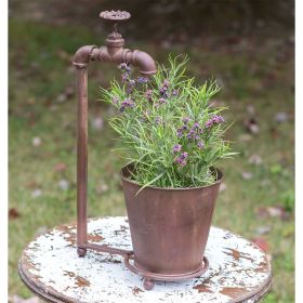 Water Spigot Tabletop Planter