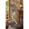 Elegant Birdcage Staircase Candle Holder Stand - Perfect for Home Decor