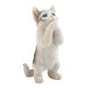 PRETTY PLEASE CAT FIGURINE